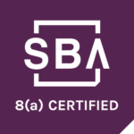Logo from the Small Business Association 8(a) Certification